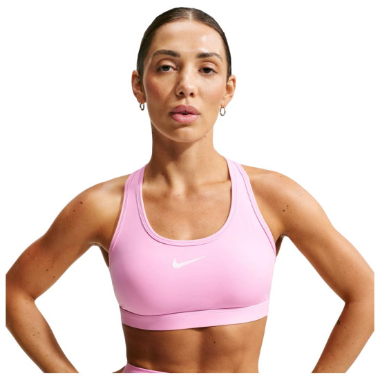 Nike Γυναικείο μπουστάκι Swoosh Medium-Support Padded Sports Bra